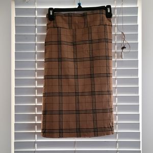 Plaid skirt